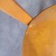 Series of 4 bistro chairs signed Baumann 1950 vintage