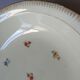 Flat hollow porcelain vintage antique iron earth