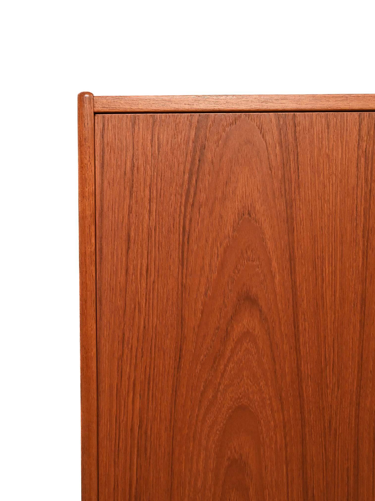 Scandinavian 1960s sideboard with projecting handles