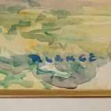 Watercolor by Robert Lange Spring 20th