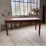Turned leg cherry table 160cm