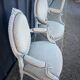 Paire de fauteuils de Style Louis XVI