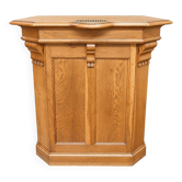 Art Nouveau shop counter – Solid oak