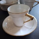 Fine Limoges porcelain coffee service