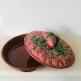 Plat à tarte en barbotine