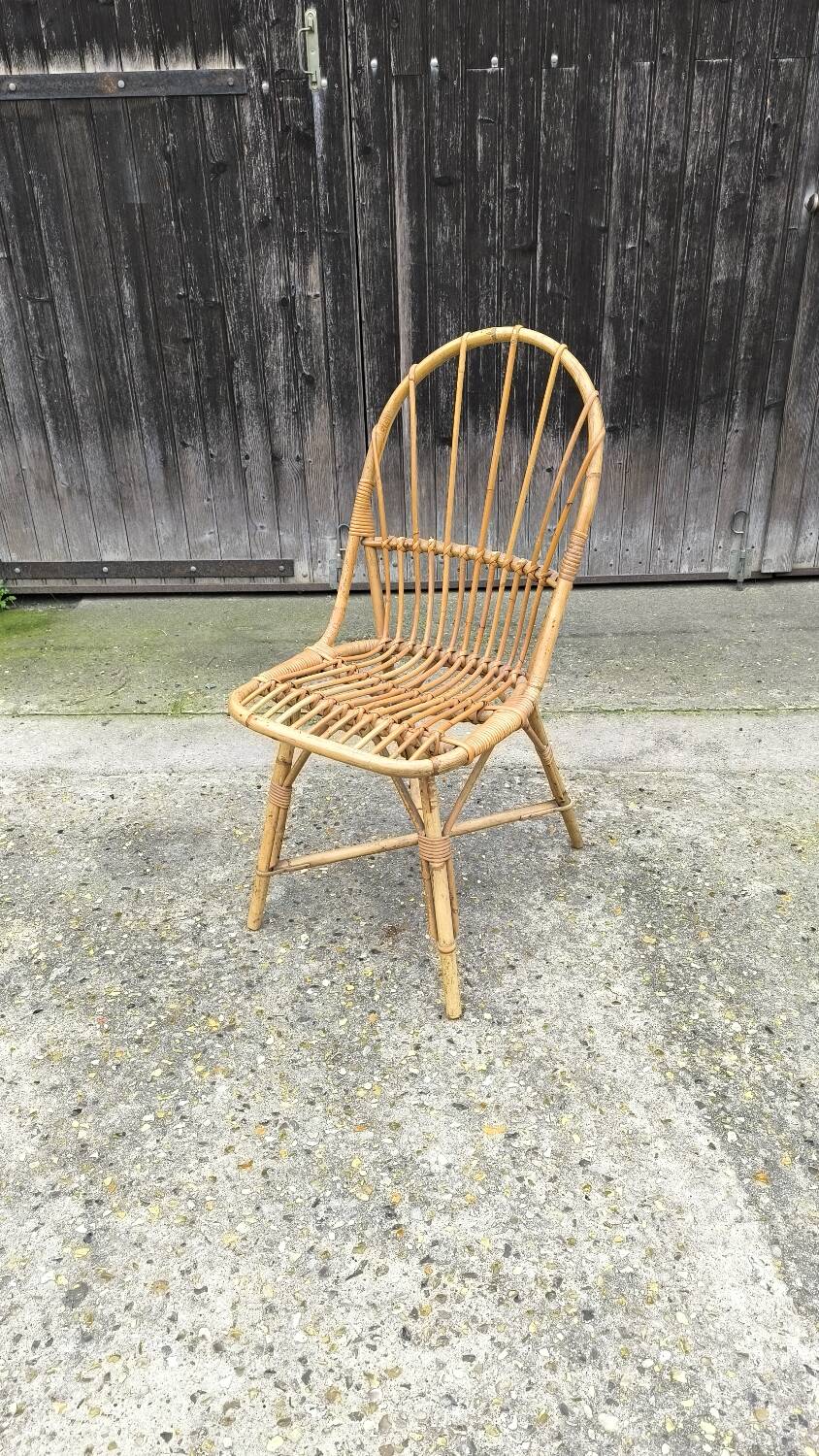 Rattan chair 1960
