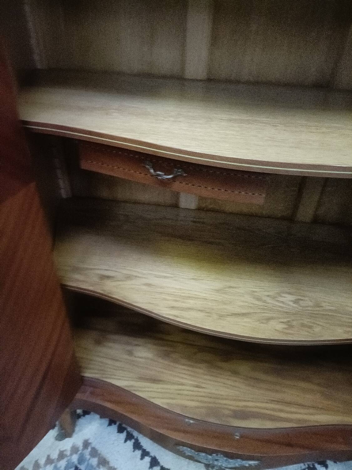 Rosewood inlaid cabinet