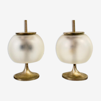 2 lampes de table Chi par Emma Gismondi Schweinberger pour Artemide, 1962