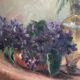 Nature morte au mimosa
