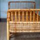 Bamboo daybed, 1960s, set of 2