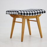 1970s Wood Stool, Czechoslovakia