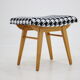 1970s Wood Stool, Czechoslovakia