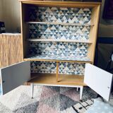 Scandinavian vintage library