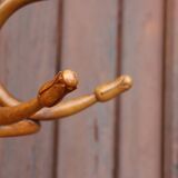 Portemanteau perroquet mural en demi style Thonet, 1900