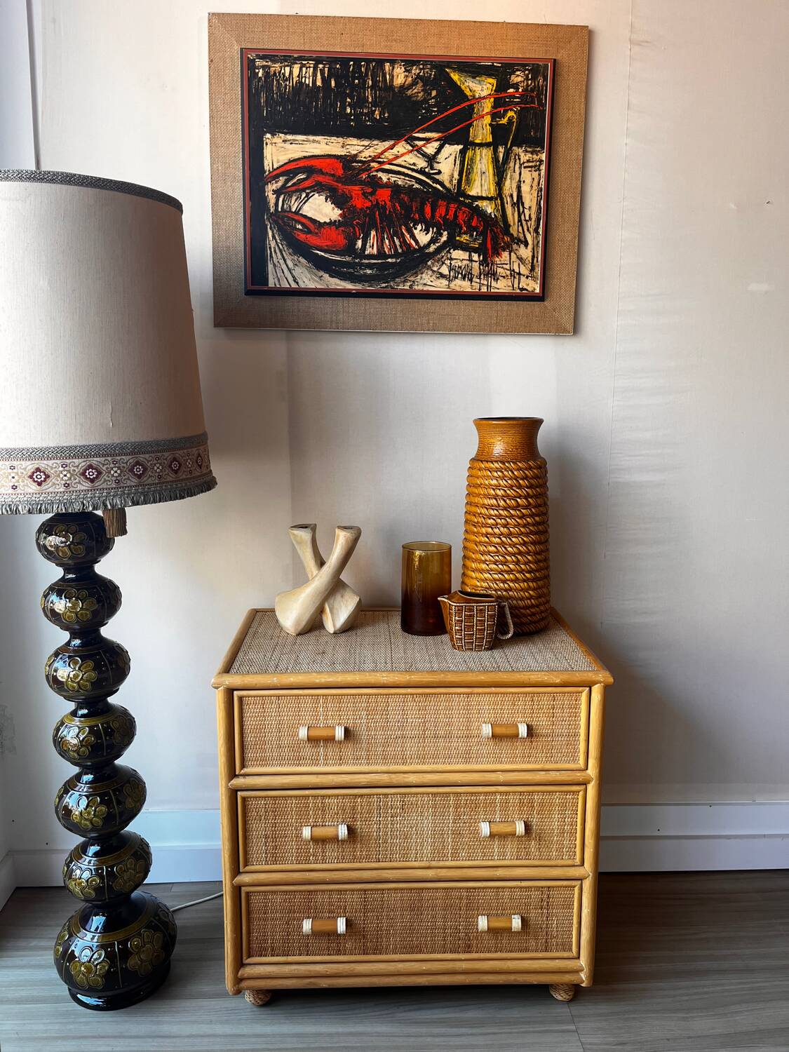 Ceramic bubble Floor lamp by Kaiser Leuchten