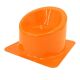Lionel Morgaine armchair orange