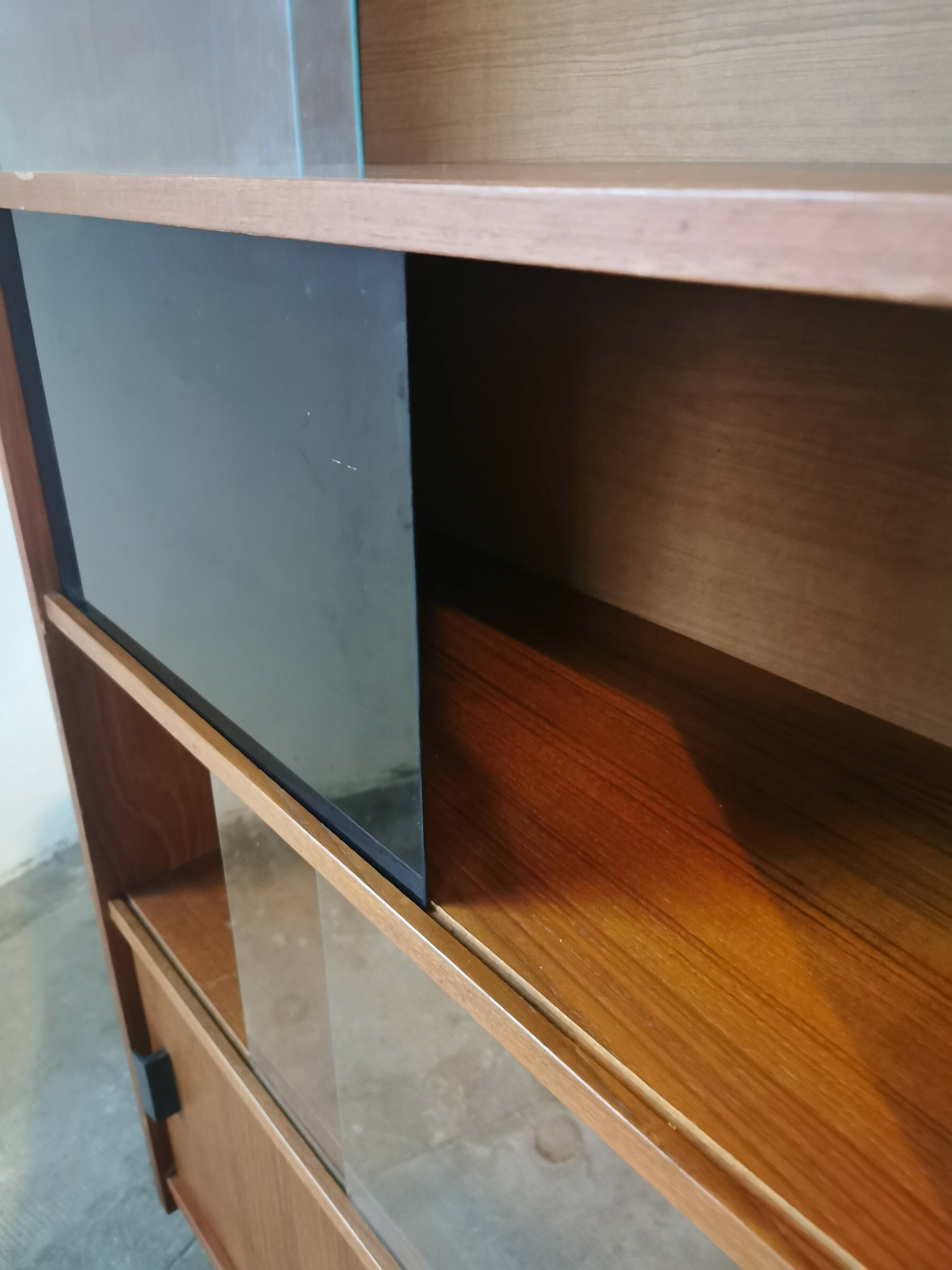 Bookcase, vintage shelf from the 60s