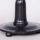 Art deco floor lamp in solid beech Czechia 1920s