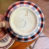 Set of coffee/tea cups and small vintage tile bowls Villeroy & Boch