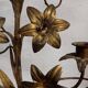 Gilded bronze candelabra, France, late 19th century