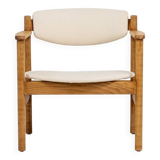 Fauteuil de Jørgen Bækmark pour FDB Møbler (Danemark, années 1960).