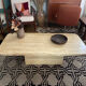 Travertine coffee table in the 70s