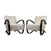 Set of 2 H - 269 armchairs by Jindrich Halabala, 1930s