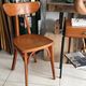 "Bistro chair 'Banana' Luterma in curved wood – 1950s"