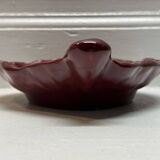 Red cabbage leaf slip dish