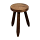 Vintage tripod wooden stool