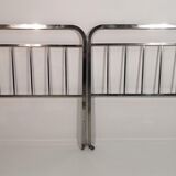Set of 2 Art deco chrome beds, 1940s