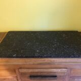 Art deco line-up in 1940s solid oak