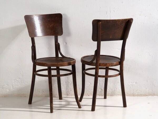 Set of antique chairs (circa 1920). Set of 4 pieces