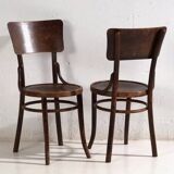 Set of antique chairs (circa 1920). Set of 4 pieces