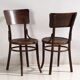 Set of antique chairs (circa 1920). Set of 4 pieces