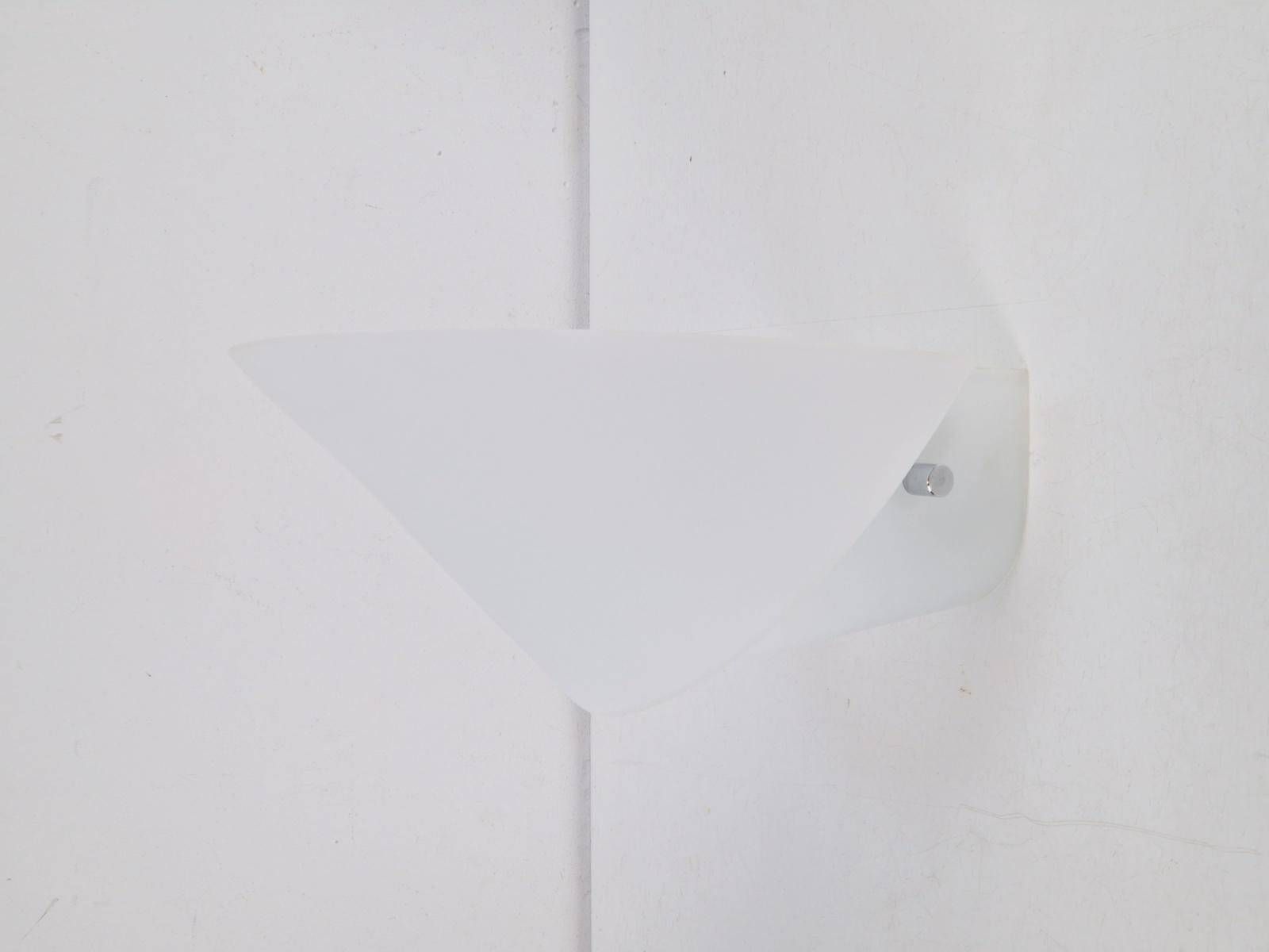 Vintage Glass Pinna Wall Lamp by Federico Codato for Murano Due, Italy, 1990s