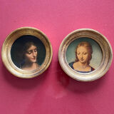 Gilded frame paintings