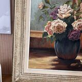 Bouquet of roses painting