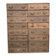 Large workshop cabinet with drawers (renovated)