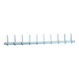 70s aluminum coat rack