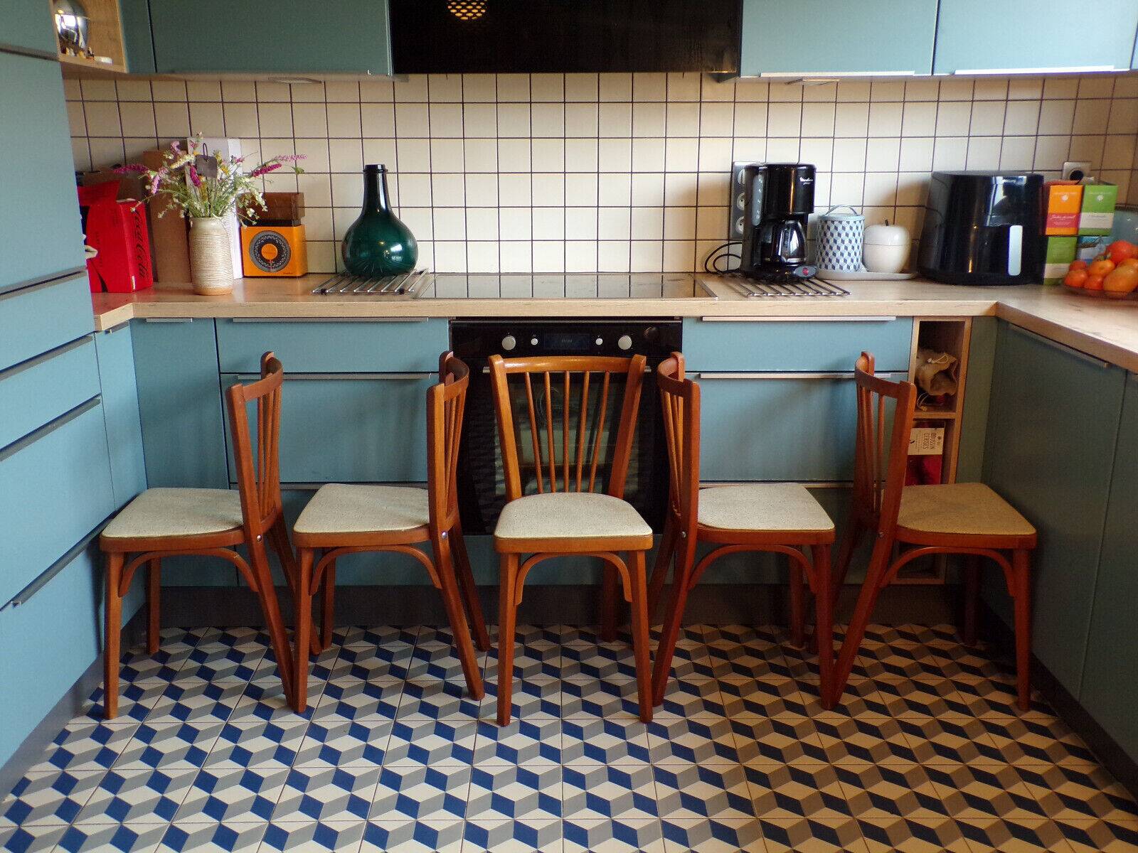 5 Baumann 53 bistro chairs