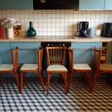 5 Baumann 53 bistro chairs