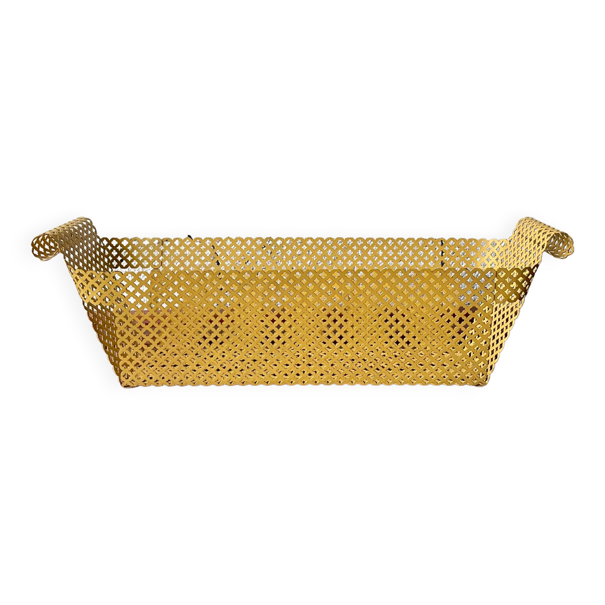 Perforated sheet metal planter