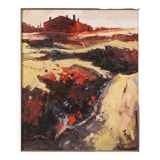 Ernest Julien Malla - Paysage d'influence fauve post-impressionniste