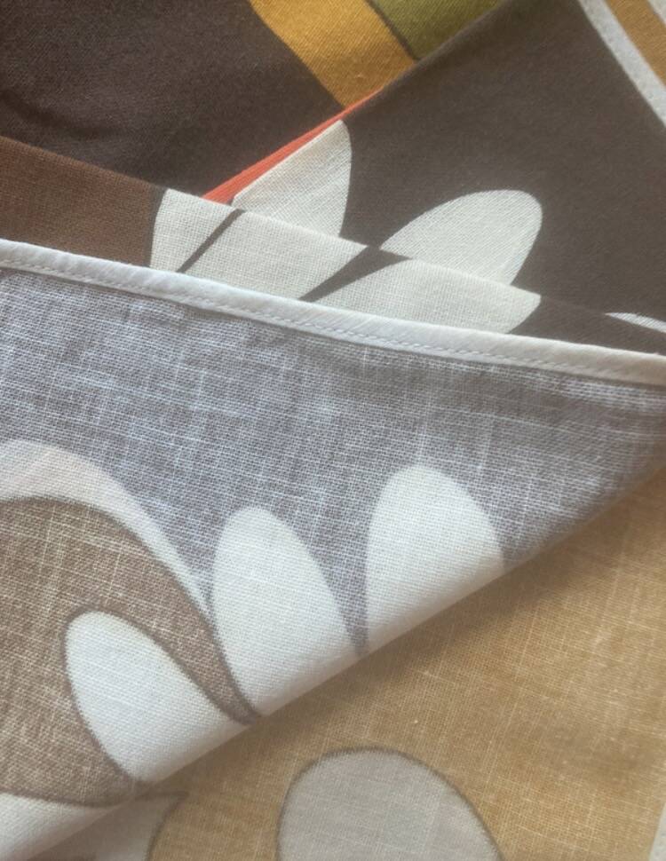 Retro tablecloth