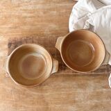 Set of 2 stoneware bowls