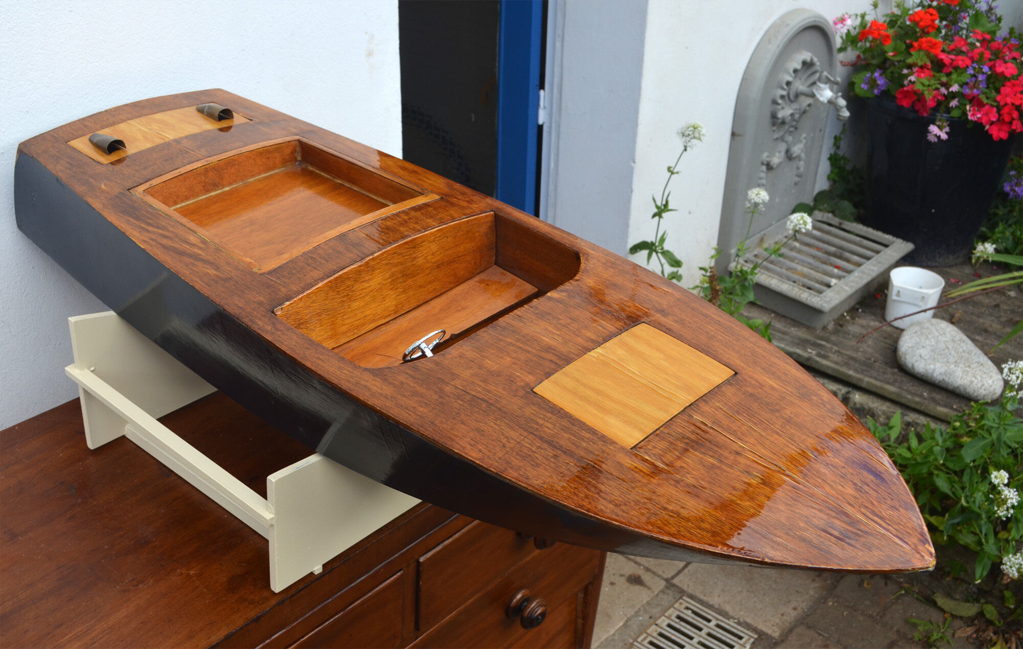 Maquette d'un bateau RIVA