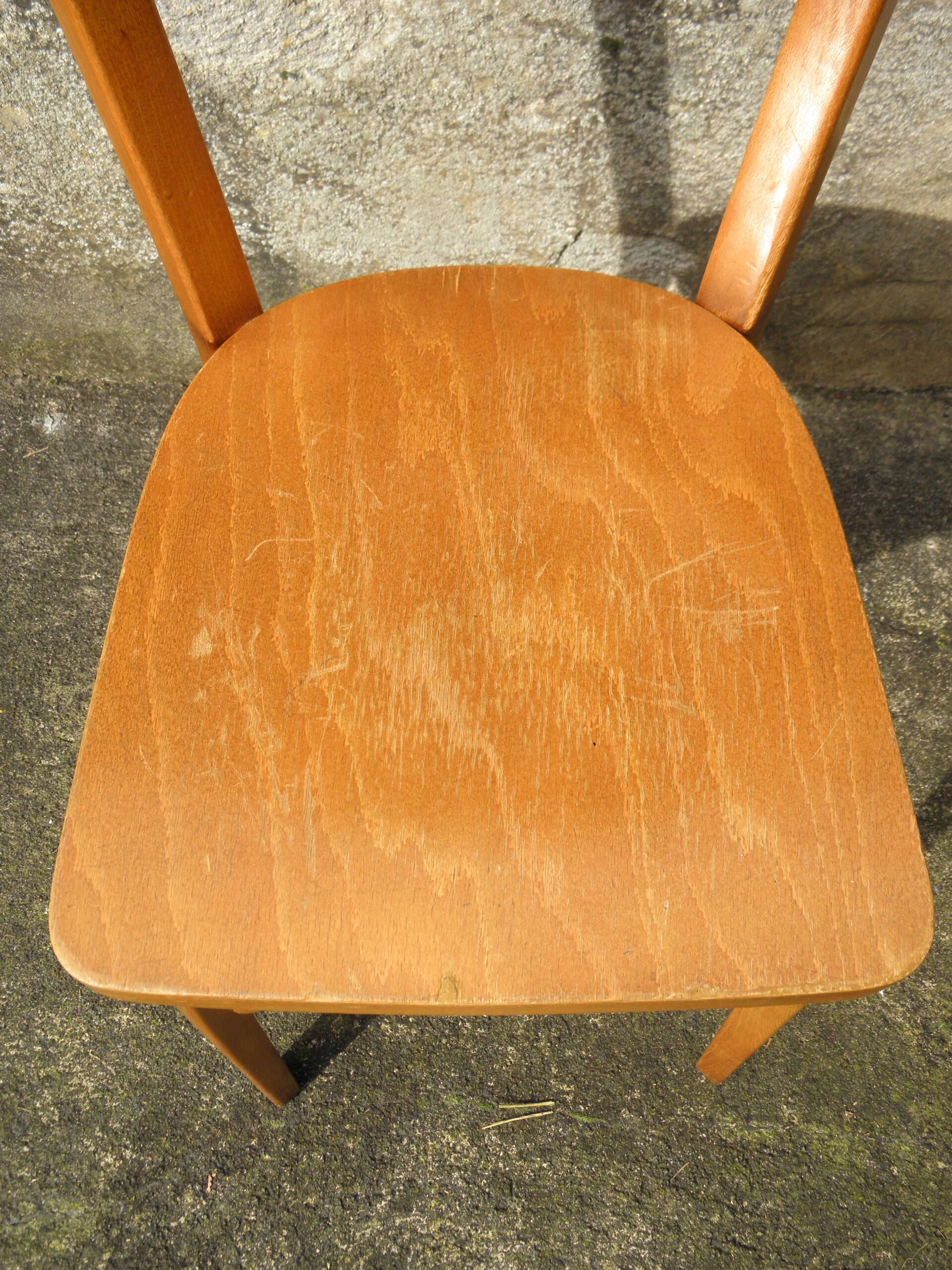 Set of 6 Baumann bistro chairs n° 18