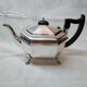 Théière anglaise Sheffield, plaqué argent Art Déco