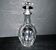 Carafe ancienne Malmaison en cristal taillé à côte plate Harcourt 21cm